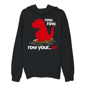 Row Your Oh Dino Fleece Hooded Sweatshirt