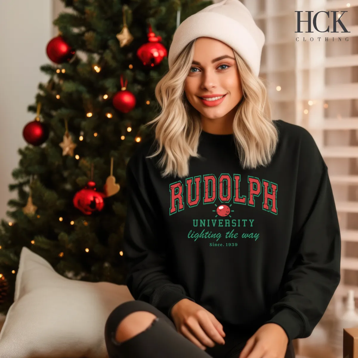 Rudolph University Crewneck Sweatshirt- 3 COLORS