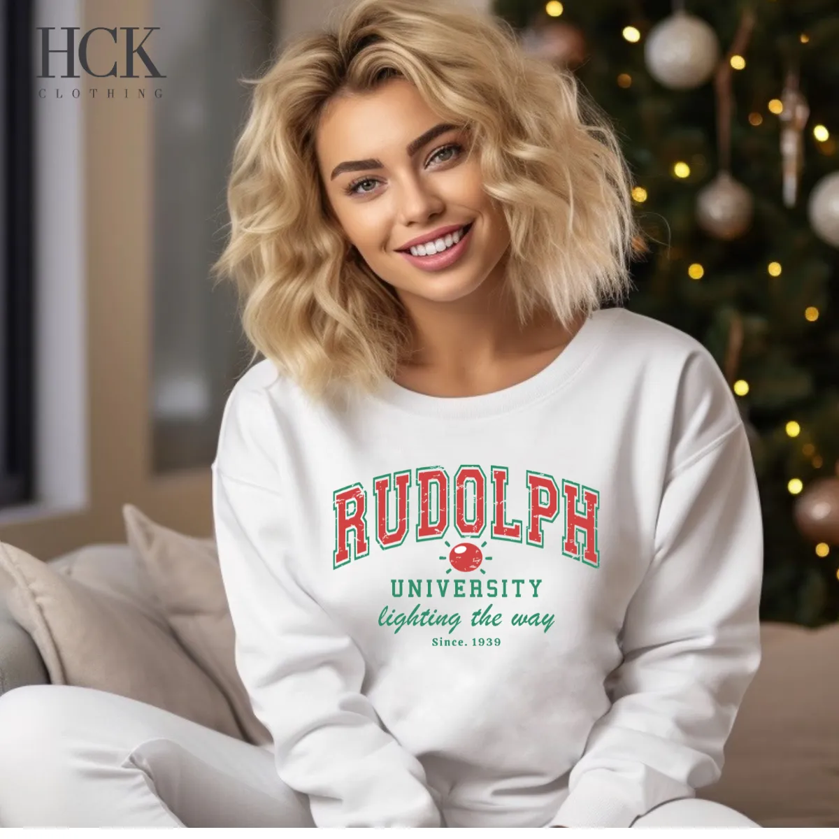 Rudolph University Crewneck Sweatshirt- 3 COLORS