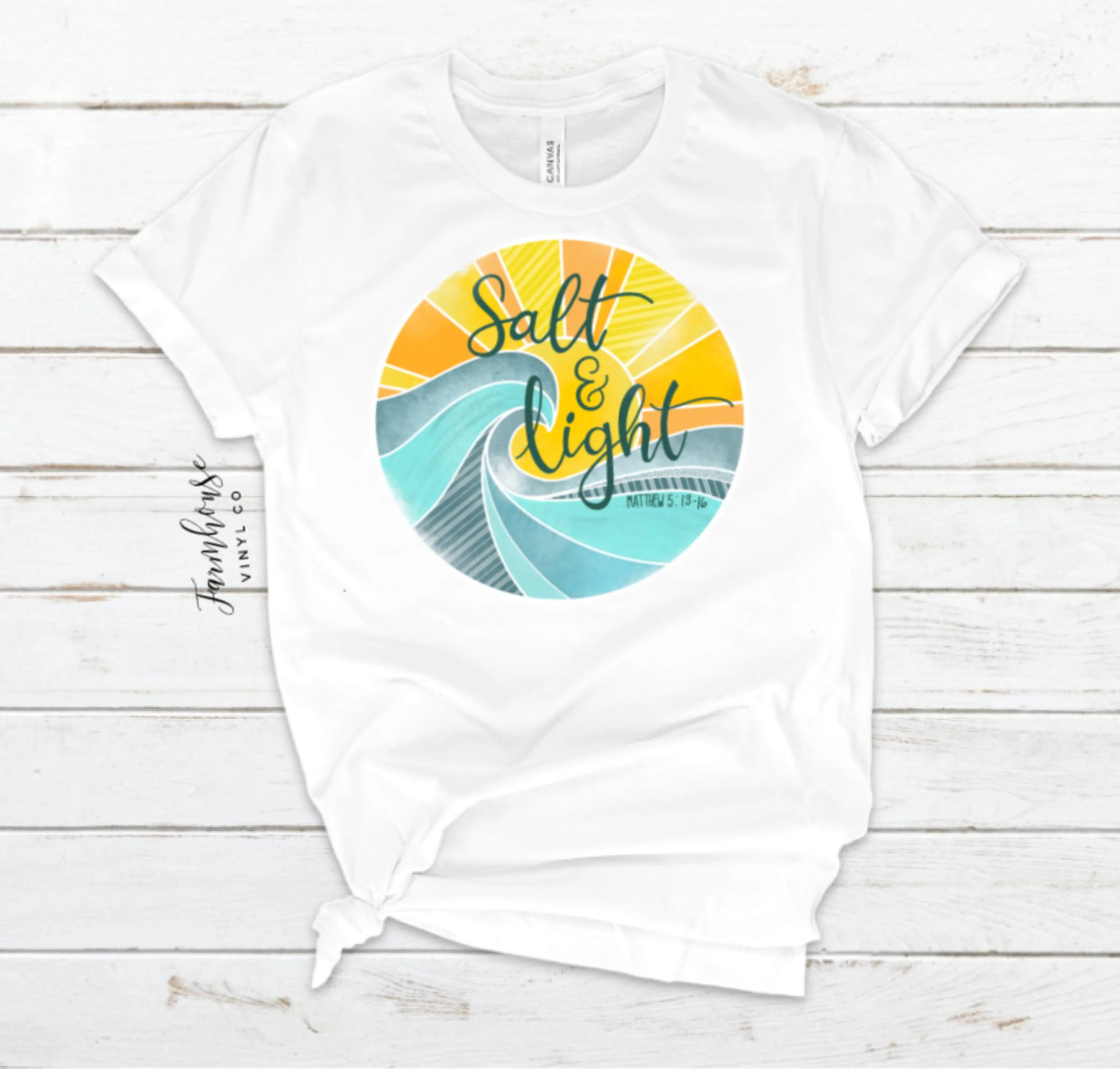 Salt and Life Matthew 5:13-16 Shirt