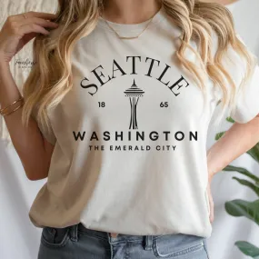 Seattle Washington City Hometown Shirt