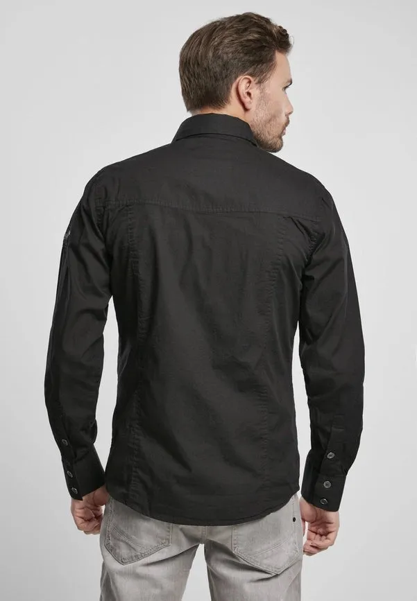 Slim Worker Shirt black