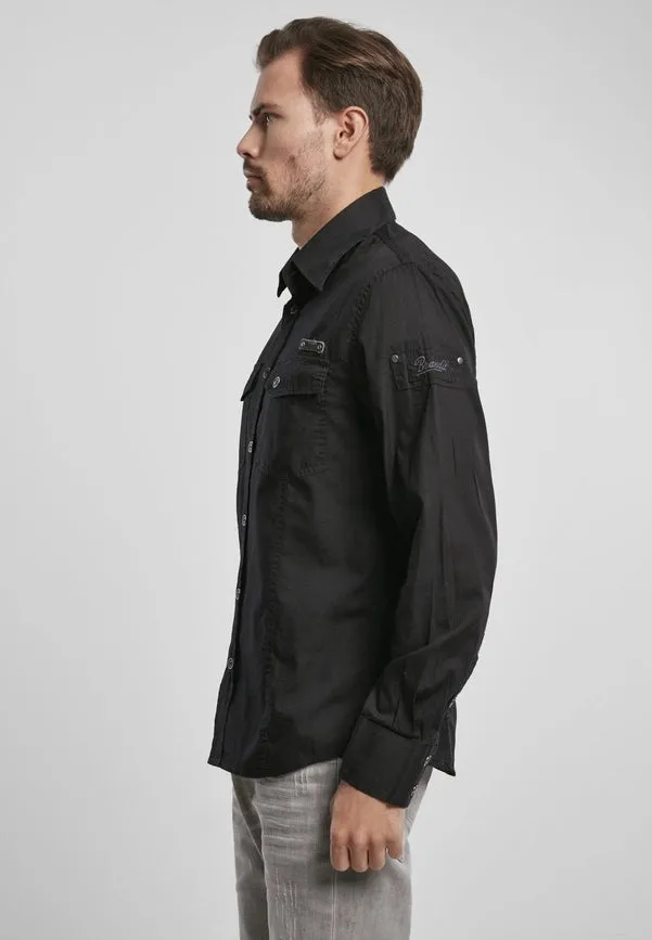 Slim Worker Shirt black