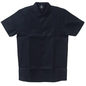 VB771BB - Men's Work Shirts Black with Black sides