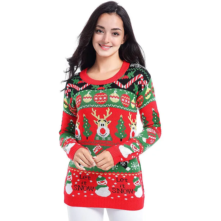 Women Ugly Christmas Sweaters