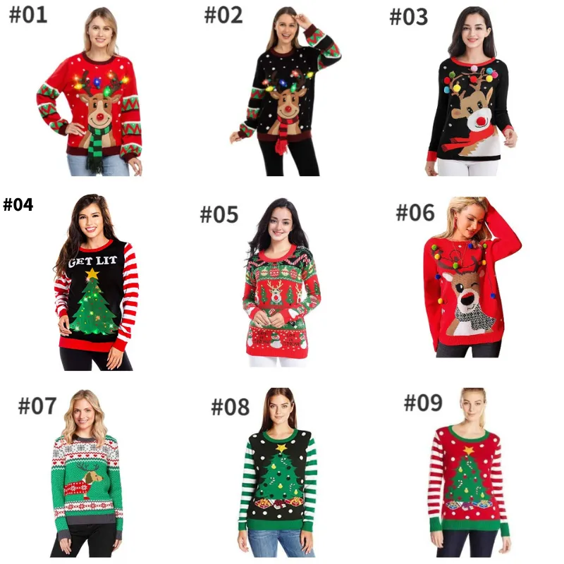 Women Ugly Christmas Sweaters