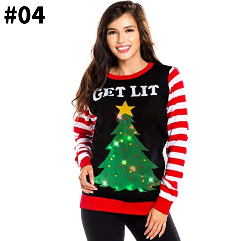 Women Ugly Christmas Sweaters